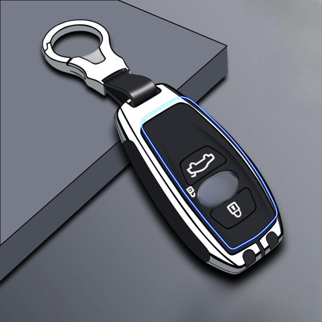 【スバル】ストラップ付きメタリックスマートキーケース〔Bタイプ〕