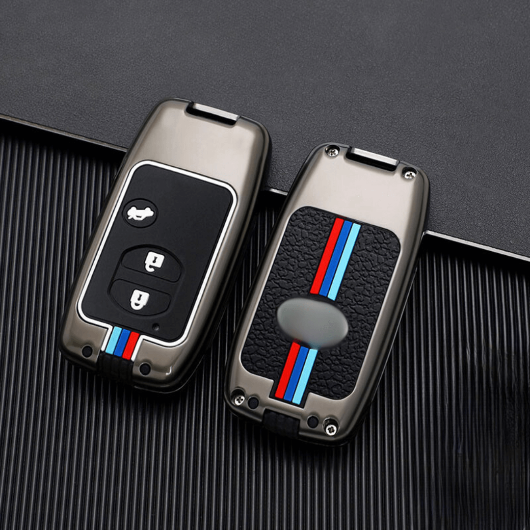 【スバル】トリコロールカラーラインスマートキーケース〔Cタイプ〕