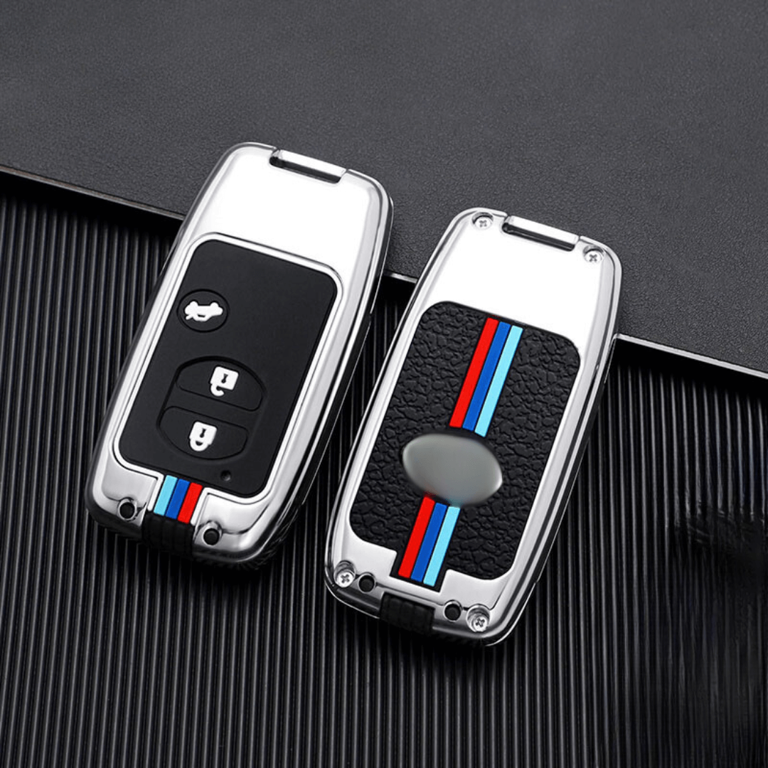 【スバル】トリコロールカラーラインスマートキーケース〔Cタイプ〕