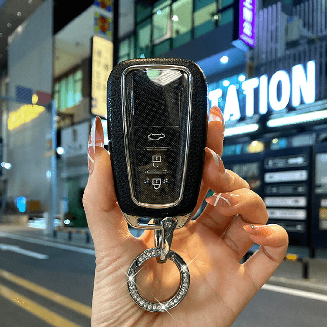 【トヨタ】TPU&レザースマートケース〔Fタイプ〕