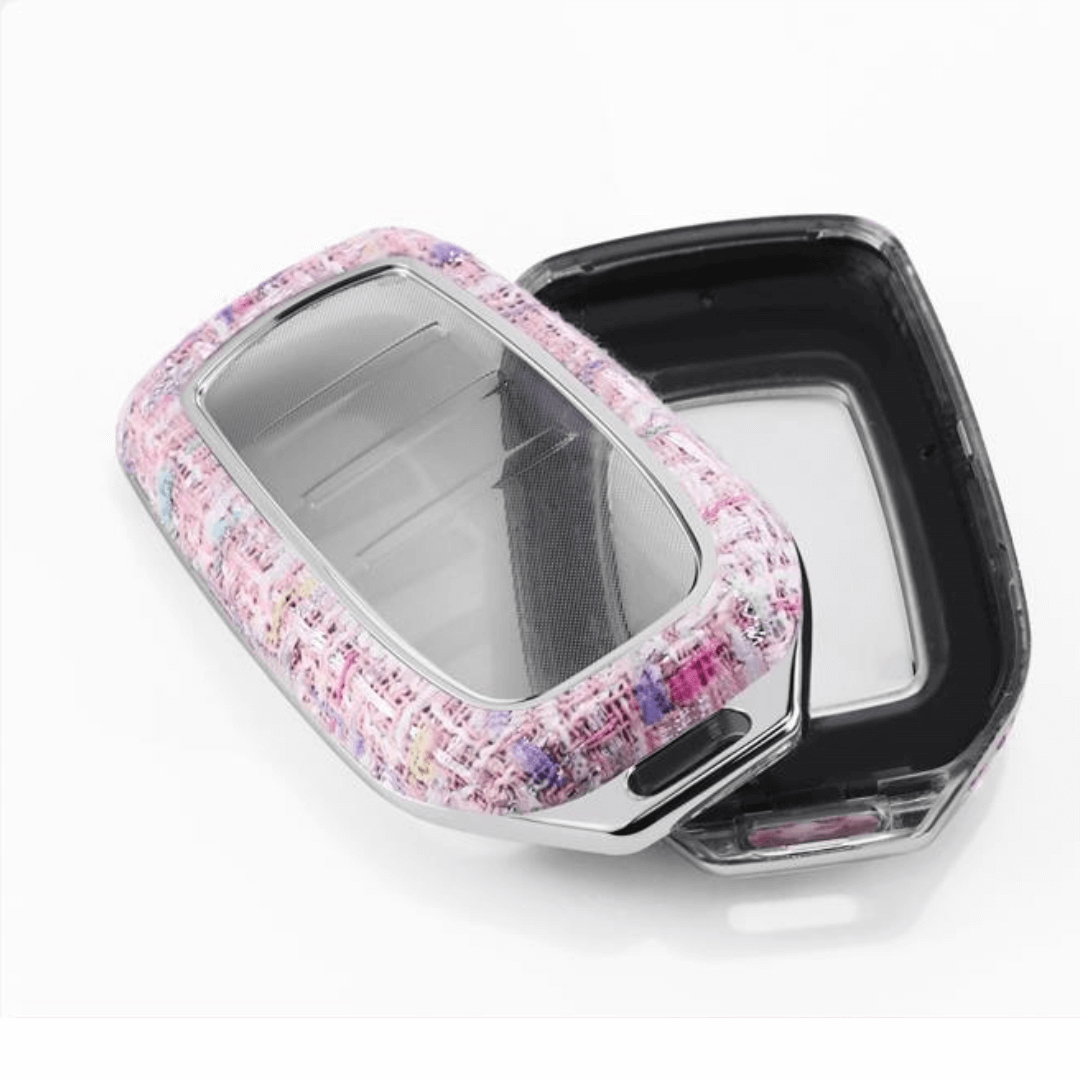 【トヨタ】ツイードスマートキーケース〔Eタイプ〕