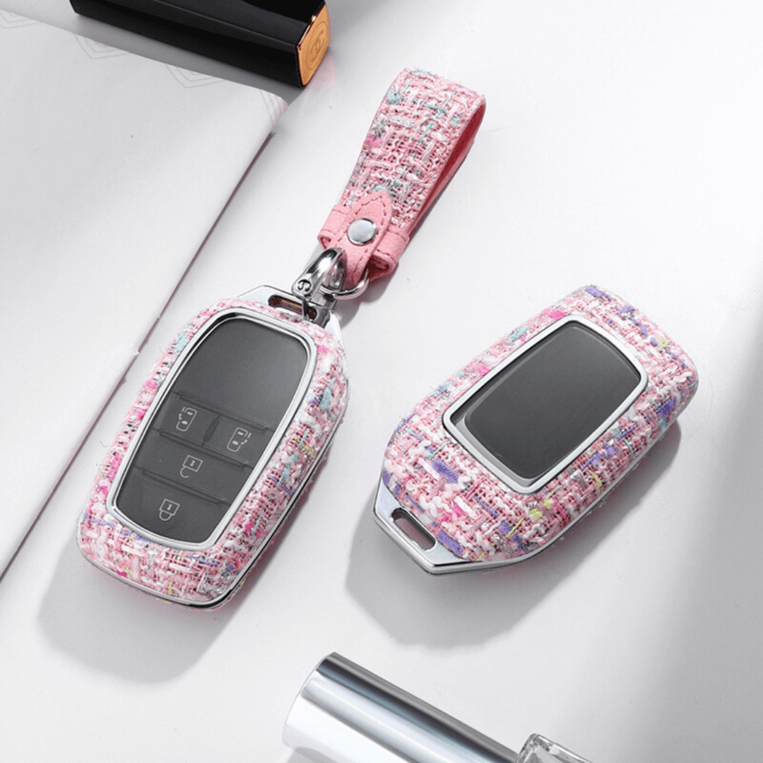 【トヨタ】ツイードスマートキーケース〔Eタイプ〕