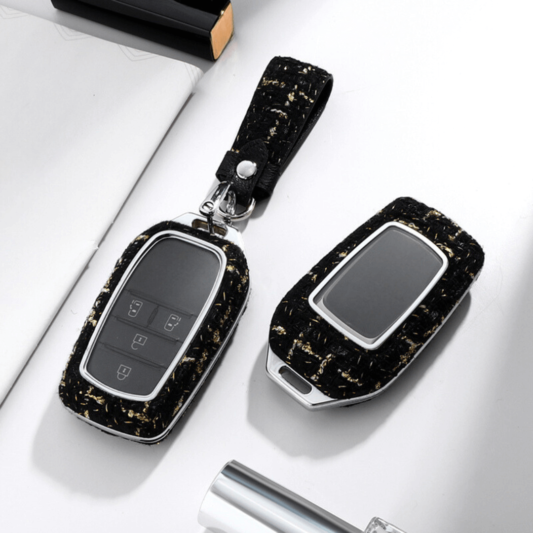 【トヨタ】ツイードスマートキーケース〔Eタイプ〕