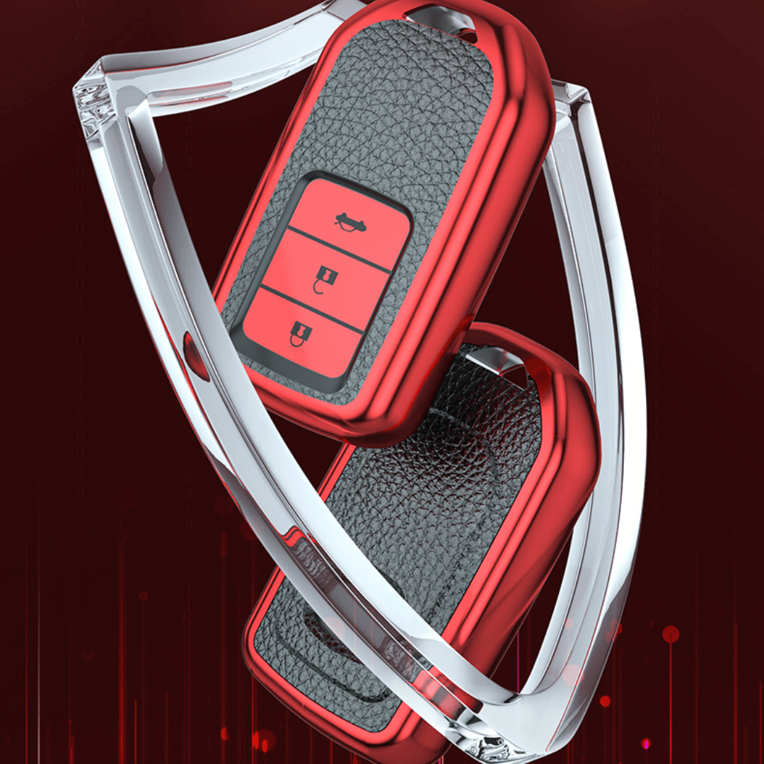 【ホンダ】レザー&TPUスマートキーケース〔Bタイプ〕