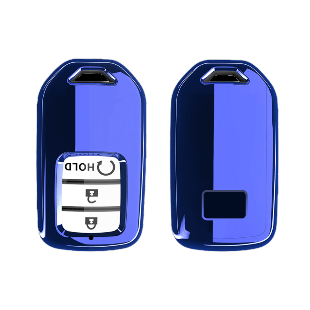 【ホンダ】ストラップ付きメタリックスマートキーケース〔Aタイプ〕