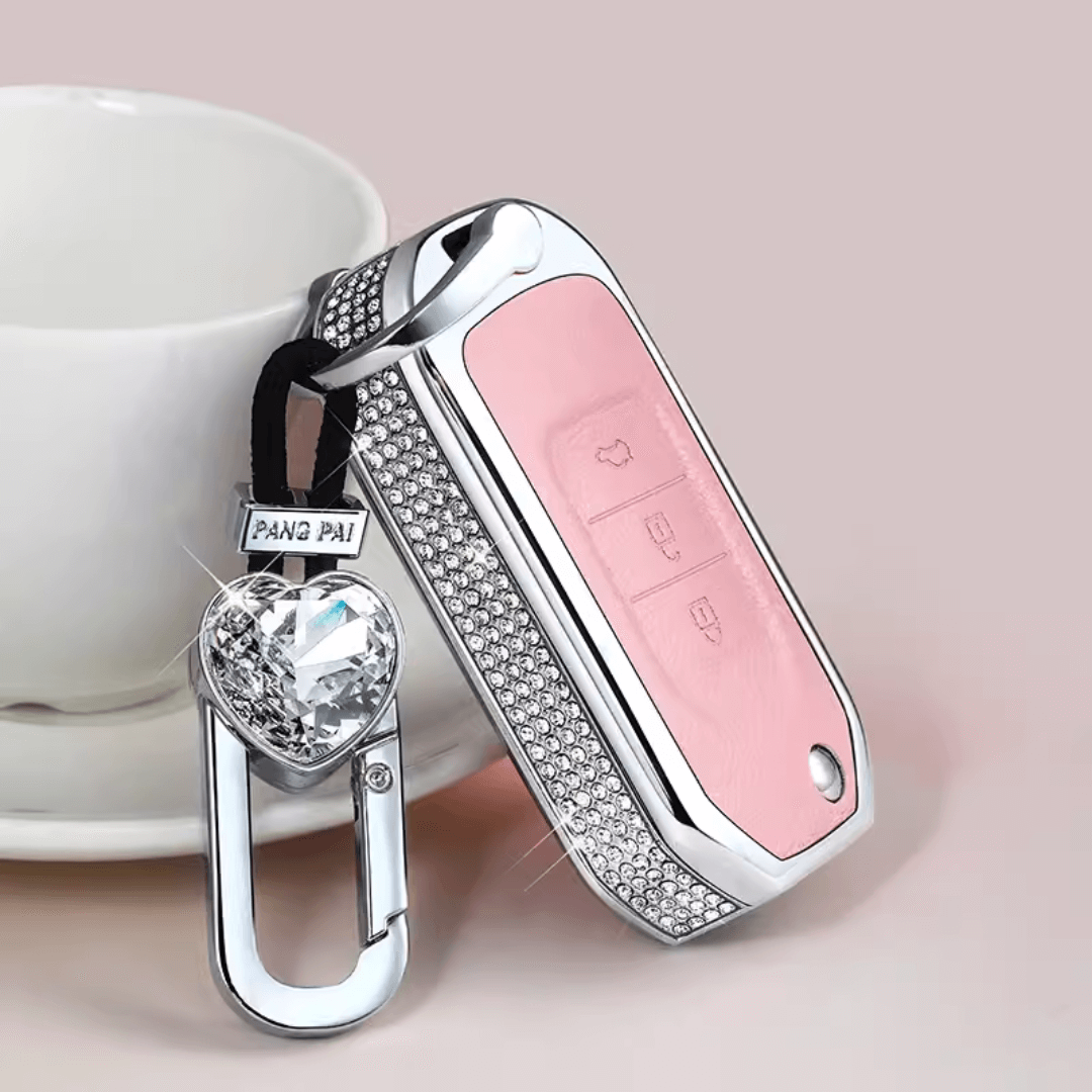 【ホンダ】ハートビジューストラップスマートキーケース〔Aタイプ〕