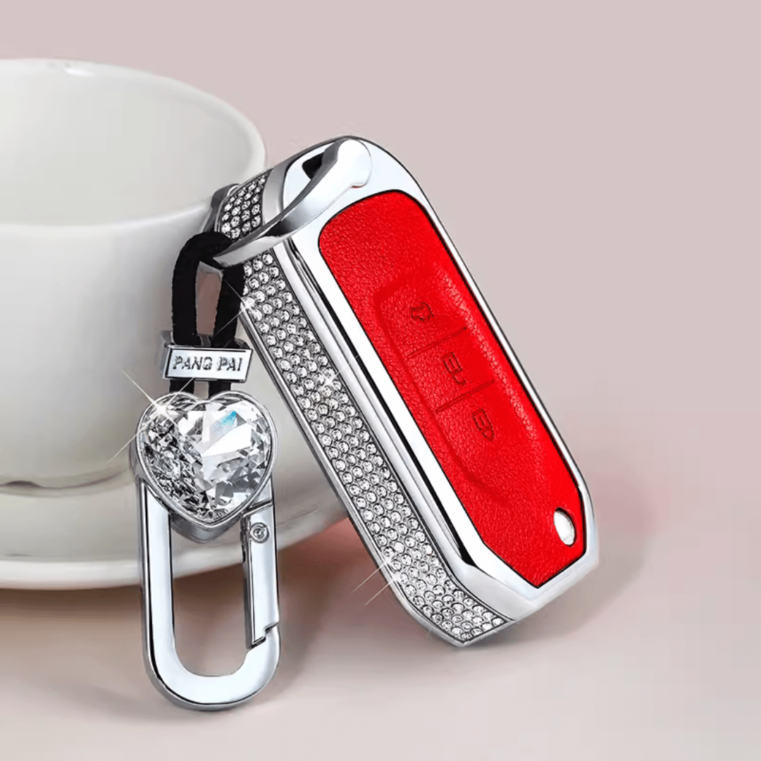 【ホンダ】ハートビジューストラップスマートキーケース【フリード ステップワゴン2015/4~2022/5他】