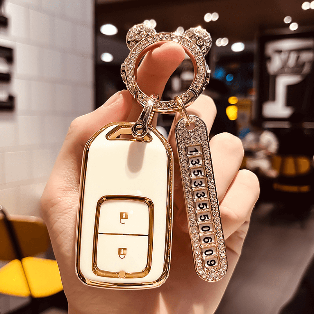 【ホンダ】リング付きスマートキーケース〔Bタイプ〕