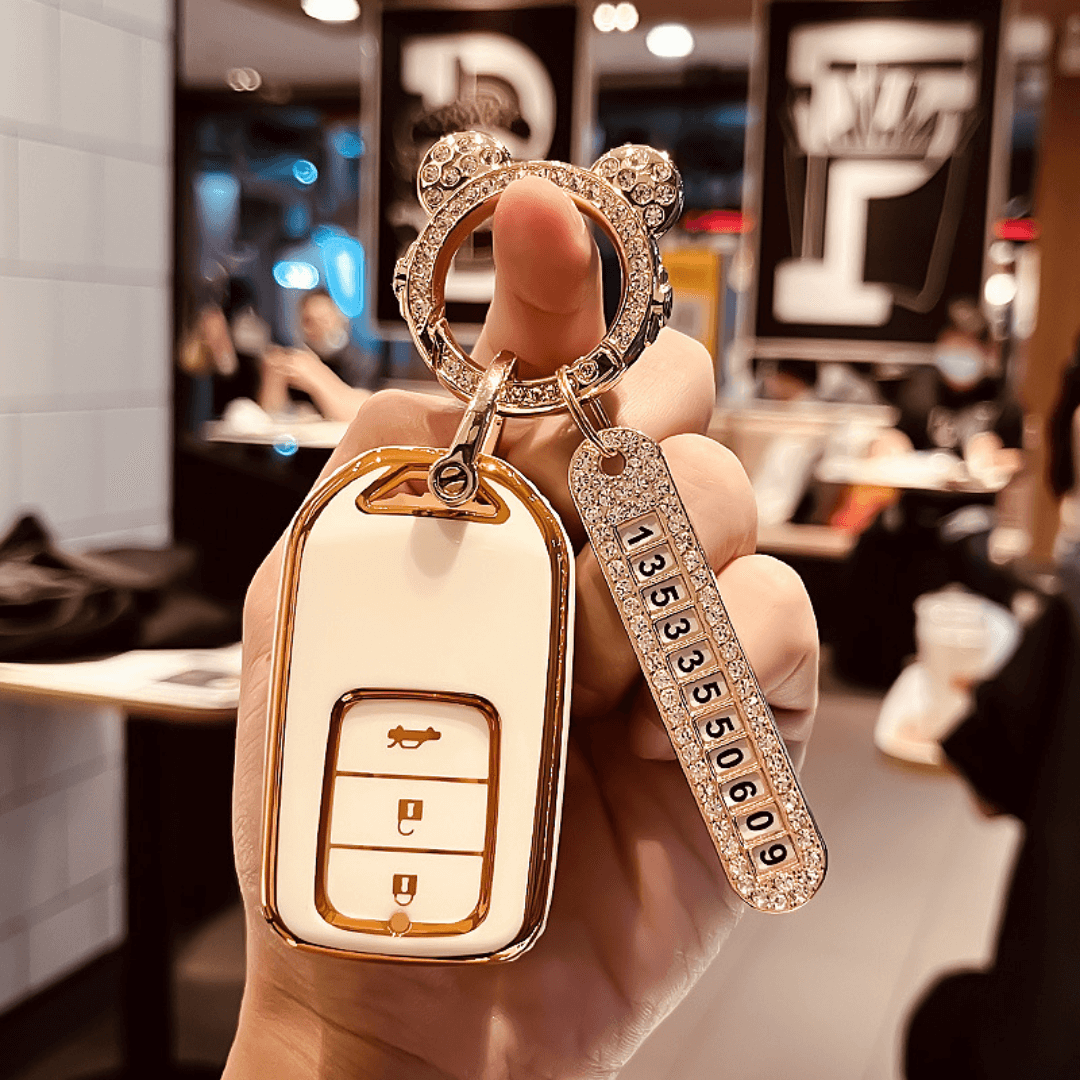 【ホンダ】リング付きスマートキーケース〔Bタイプ〕