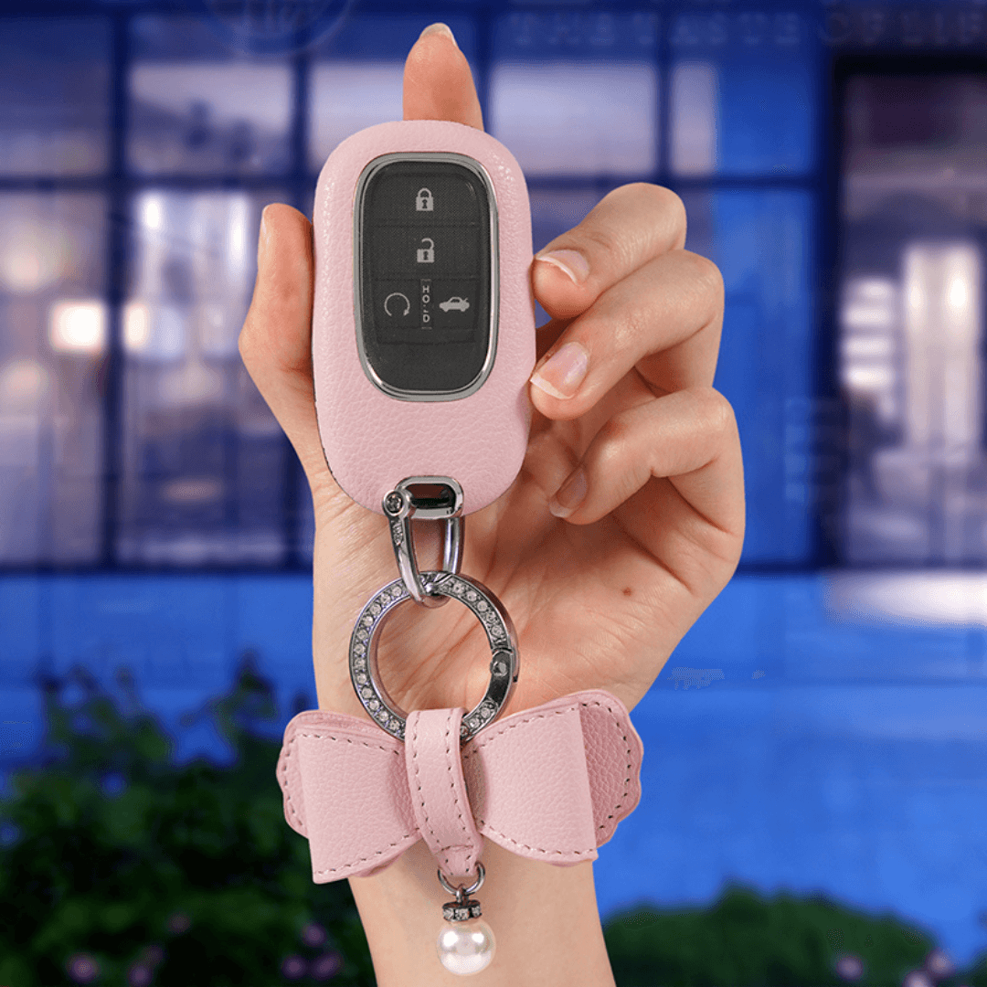 【ホンダ】レザーリボンスマートキーケース〔Bタイプ〕