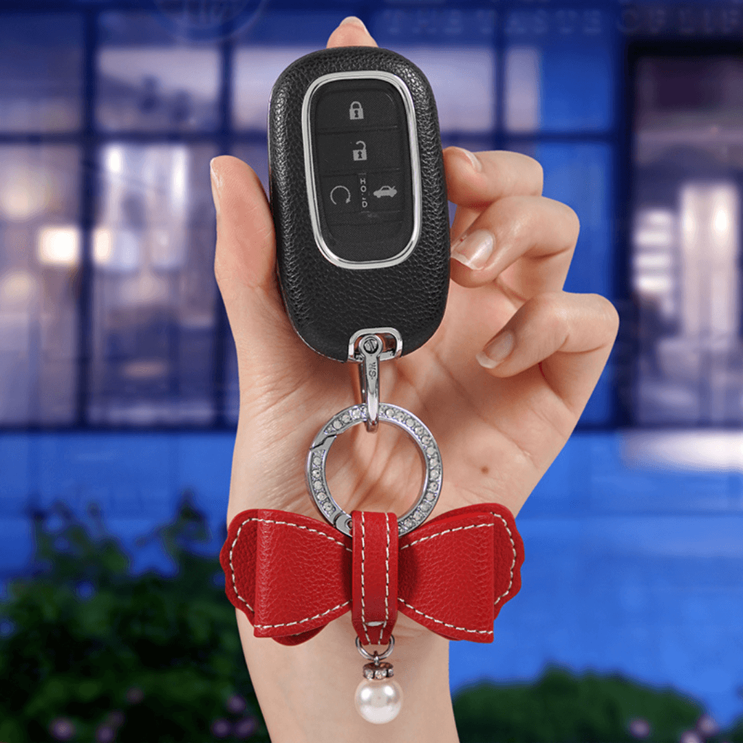 【ホンダ】レザーリボンスマートキーケース〔Bタイプ〕