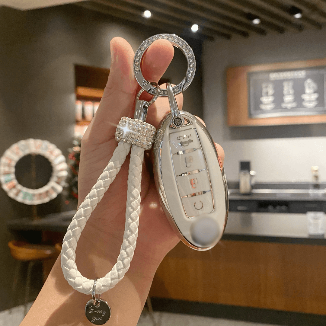 【日産】ストラップ付きスマートキーケース〔Aタイプ〕