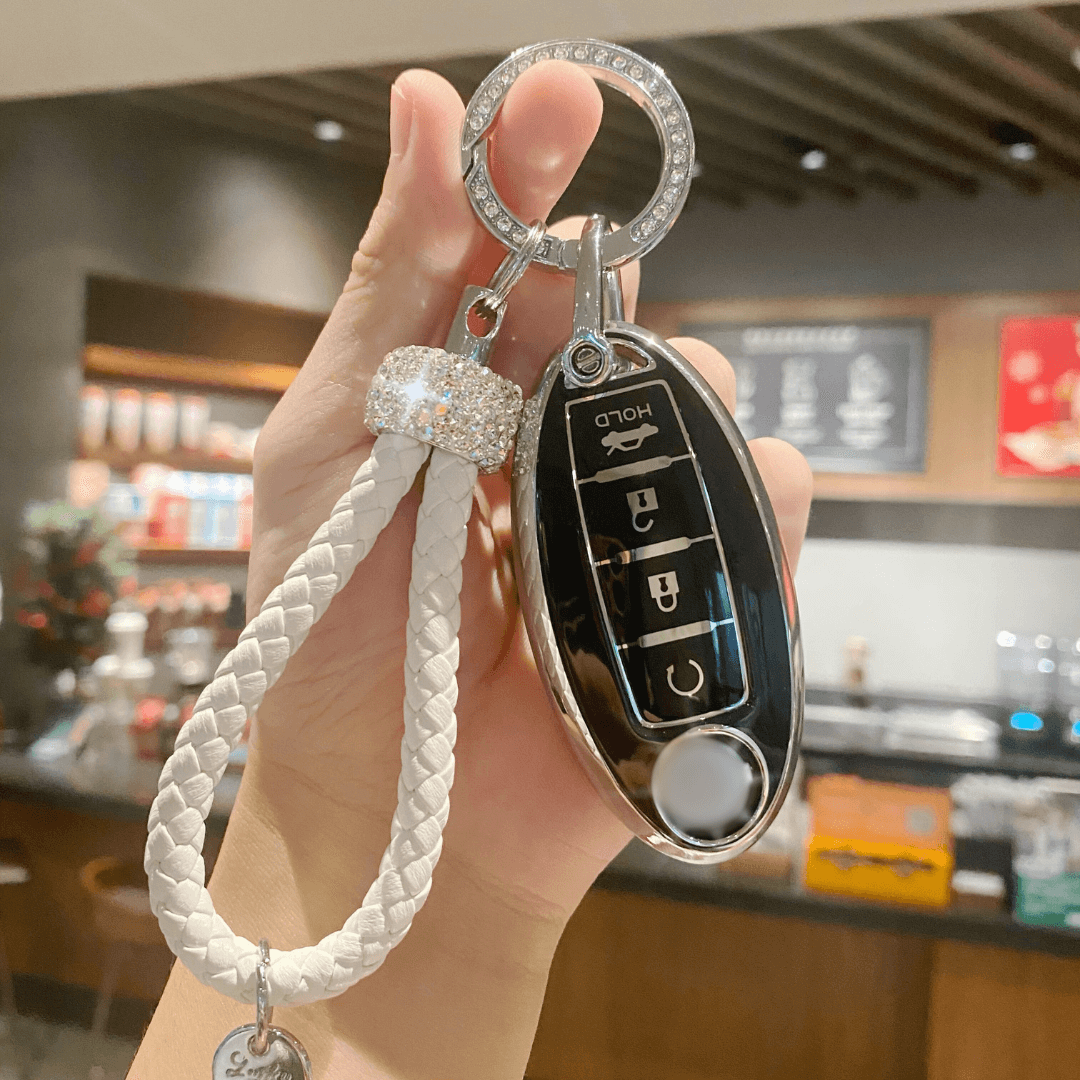 【日産】ストラップ付きスマートキーケース〔Aタイプ〕