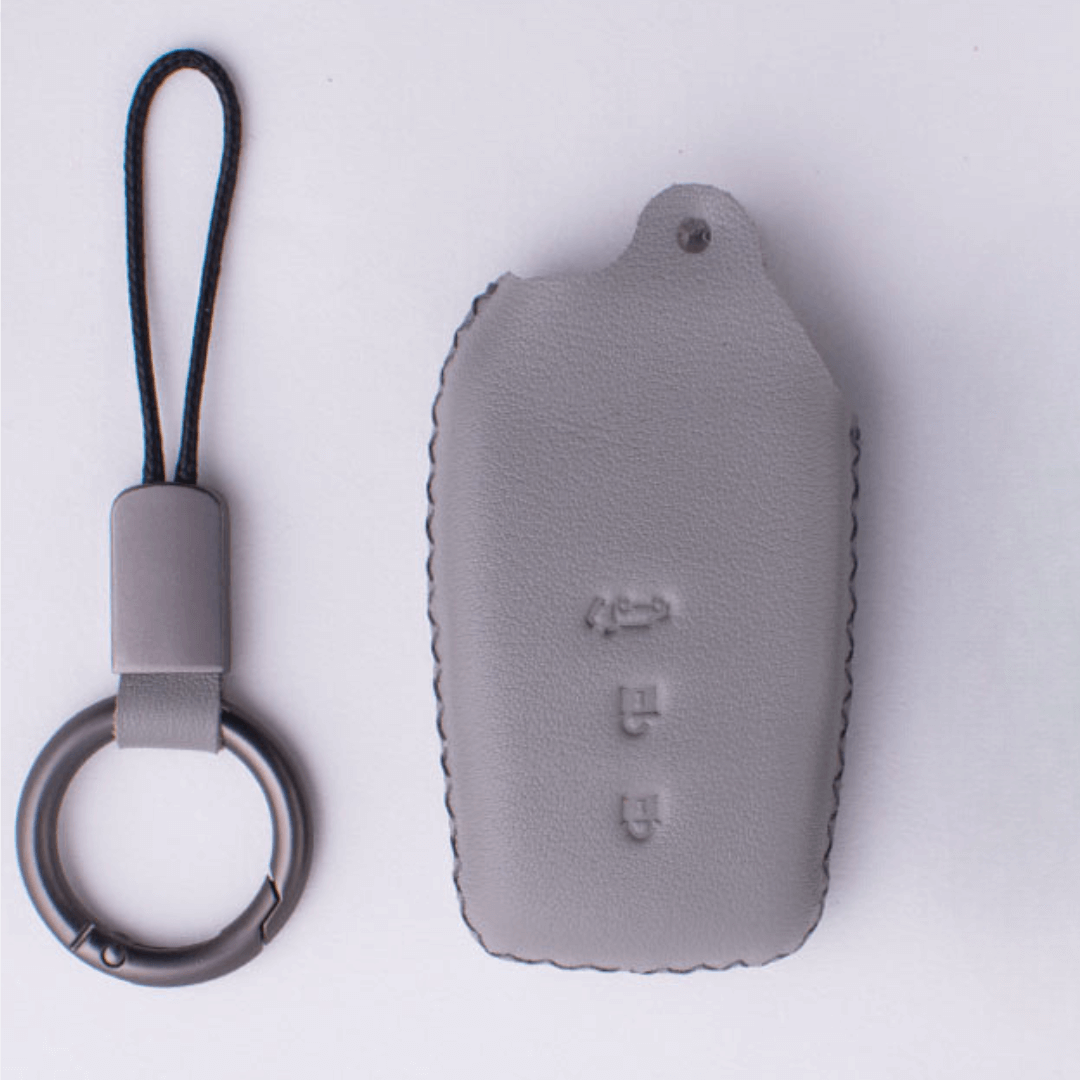 【トヨタ】ダークレザースマートキーケース〔Eタイプ〕