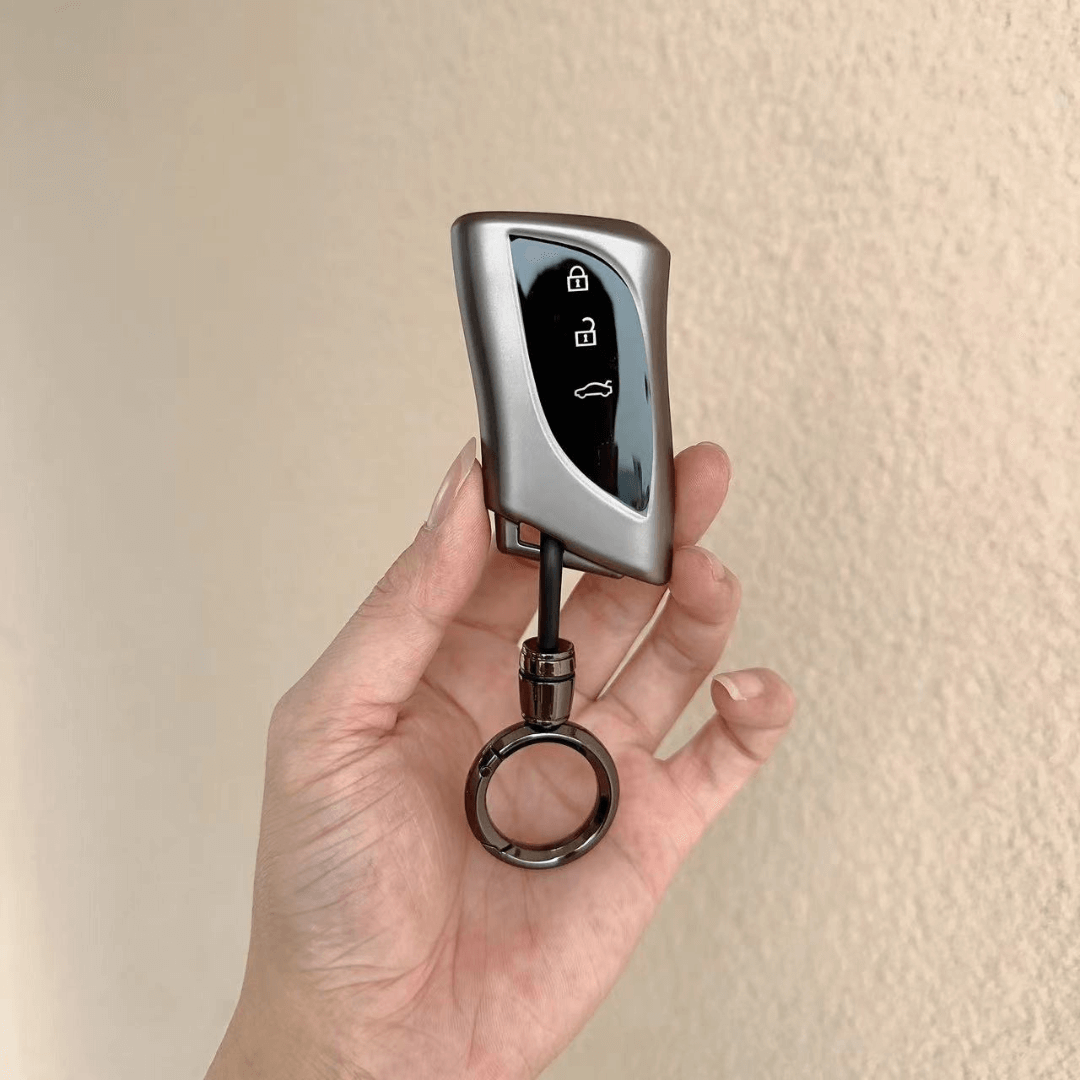 【レクサス】シンプルリング付きスマートキーケース【NX UX RX】