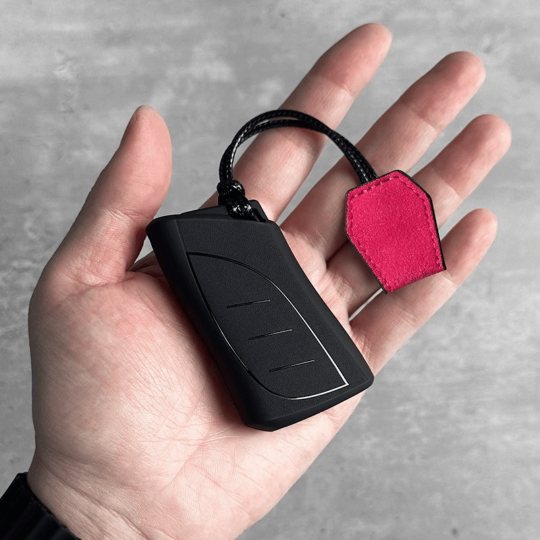 【レクサス】レザーストラップ付きスマートキーケース 〔Aタイプ〕