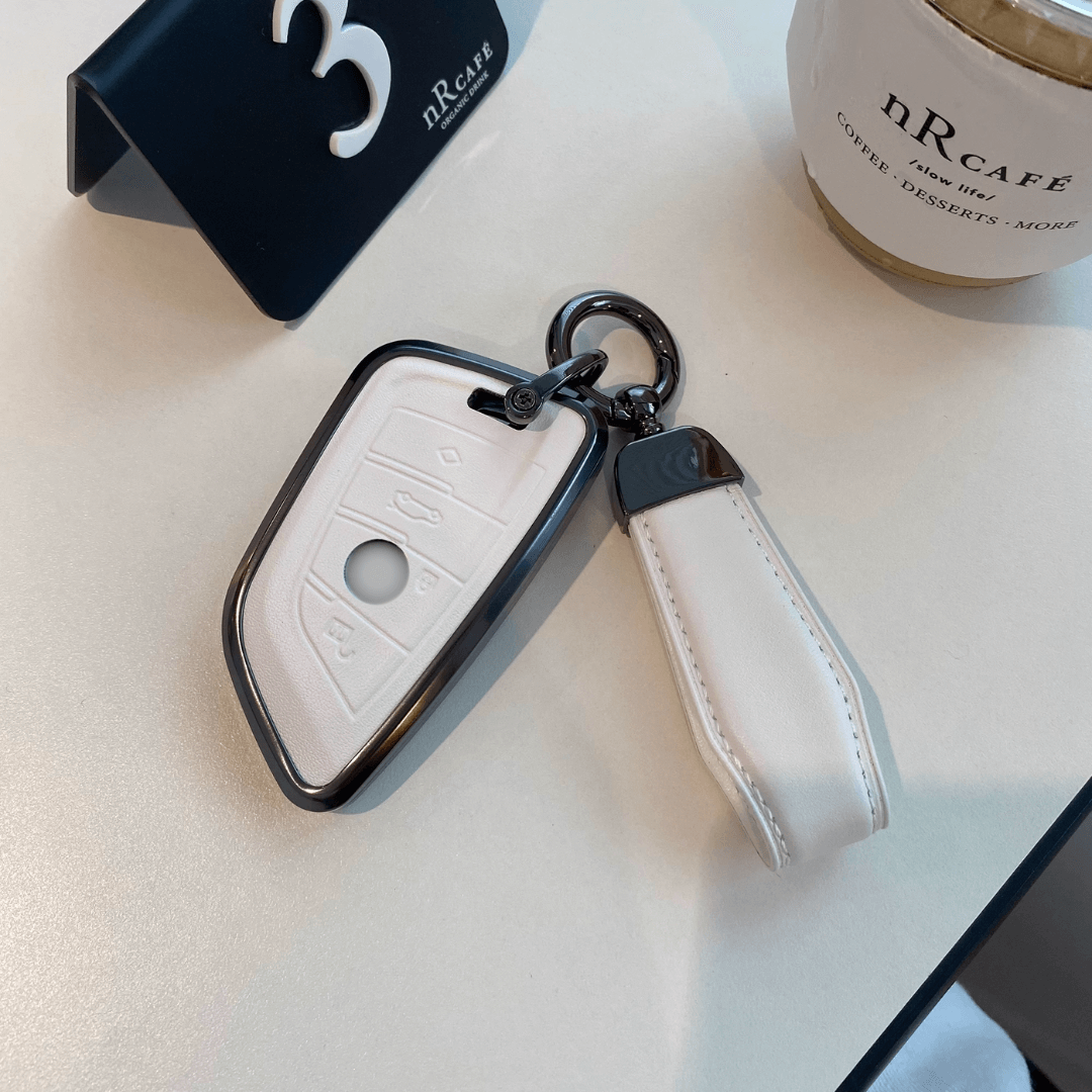 【BMW】ストラップ付きレザースマートキーケース〔Aタイプ〕