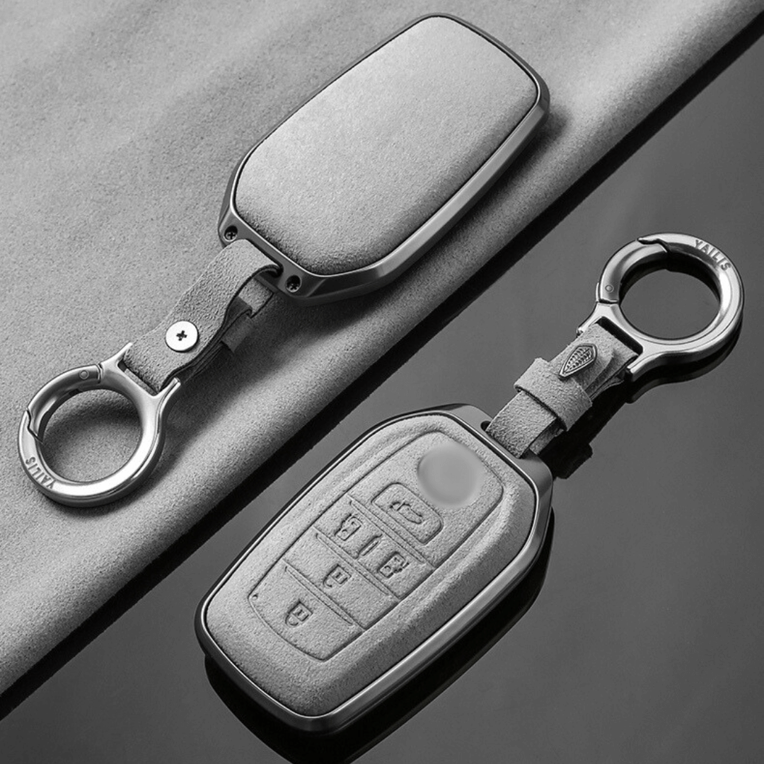 【トヨタ】スウェード調リング付きスマートキーケース〔Eタイプ〕