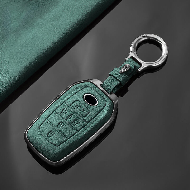 【トヨタ】スウェード調リング付きスマートキーケース〔Eタイプ〕