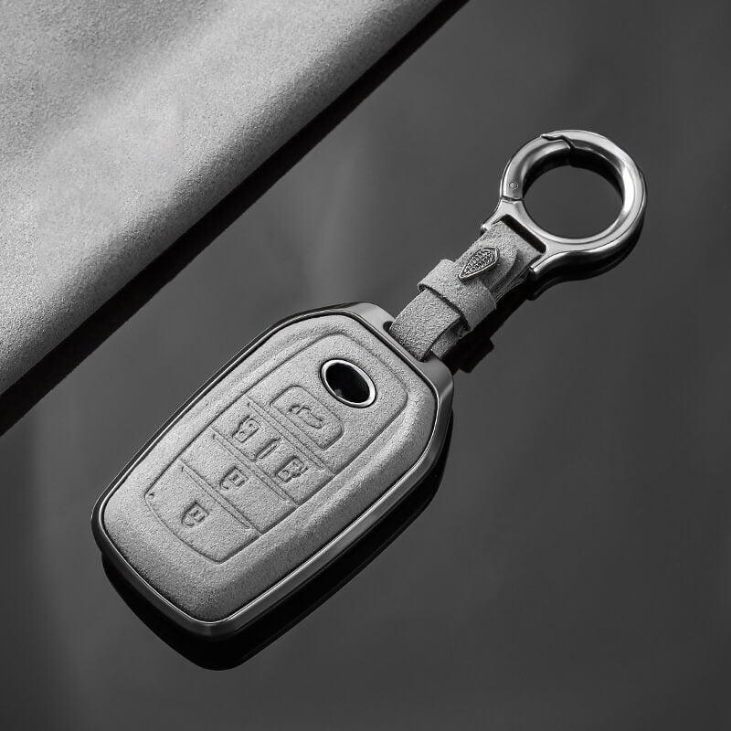 【トヨタ】スウェード調リング付きスマートキーケース〔Eタイプ〕