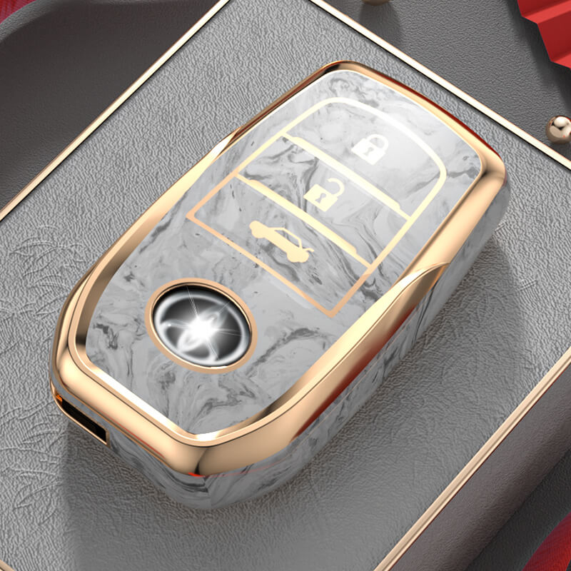 【トヨタ】TPUシェル柄スマートキーケース〔Eタイプ〕