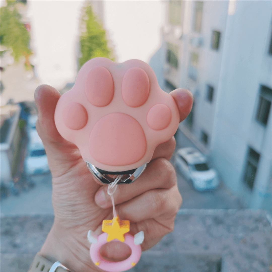 【ホンダ】ユニークで人気★ぷにぷに肉球シリコンキーケース〔Aタイプ〕