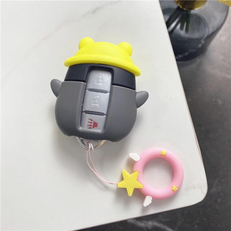 【日産】よちよちペンギンシリコンキーケース〔Aタイプ〕