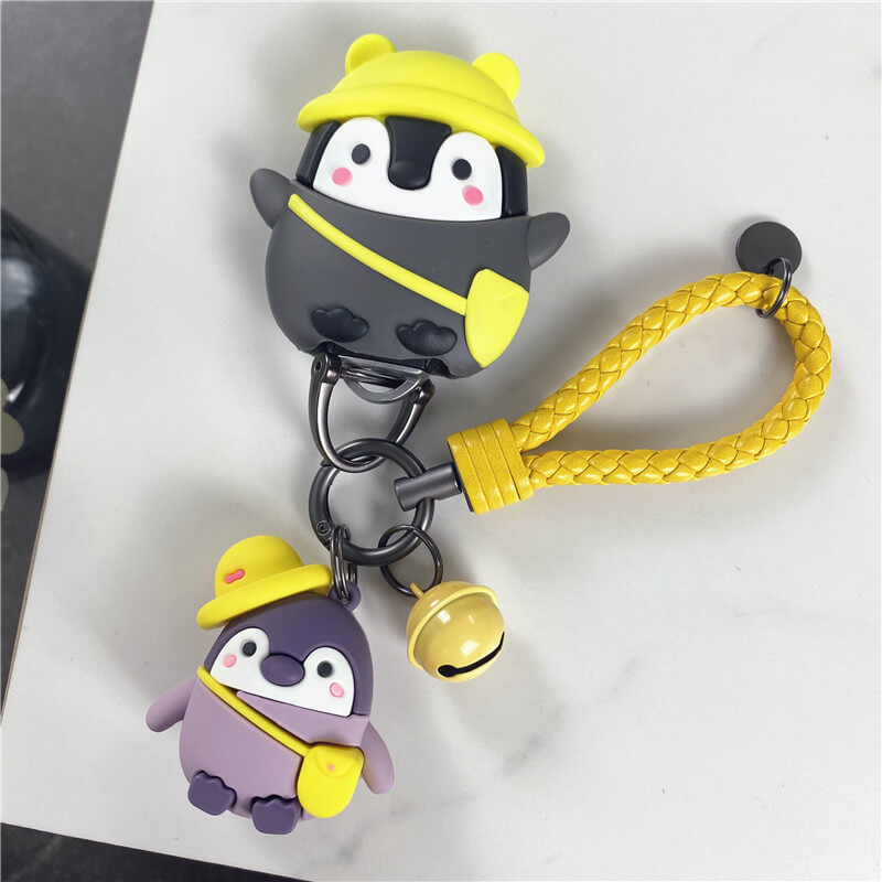 【日産】よちよちペンギンシリコンキーケース〔Aタイプ〕