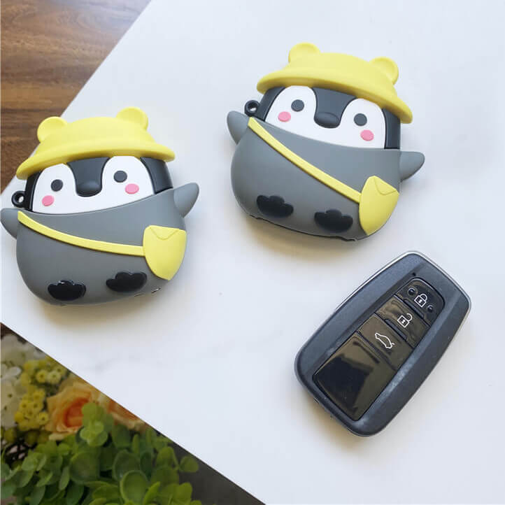 【トヨタ】よちよちペンギン シリコンキーケース〔Fタイプ〕