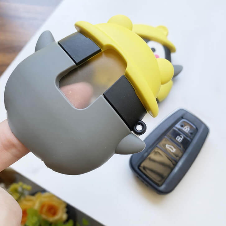 【トヨタ】よちよちペンギン シリコンキーケース〔Fタイプ〕