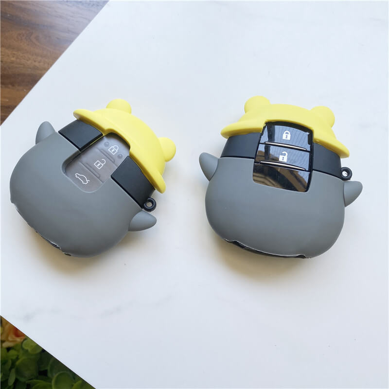 【トヨタ】よちよちペンギン シリコンキーケース〔Fタイプ〕