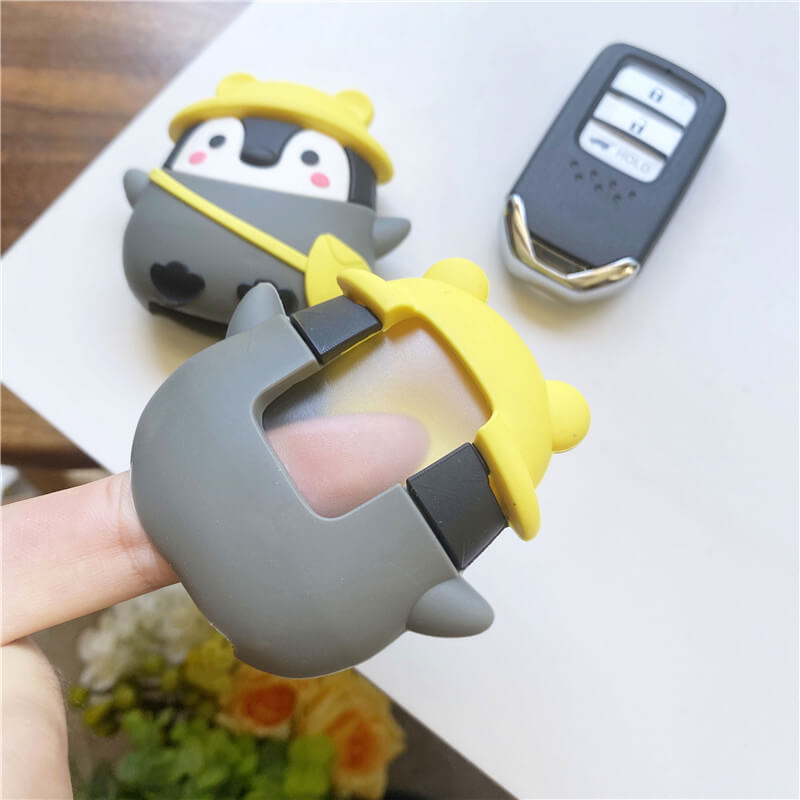 【ホンダ】よちよちペンギン シリコンキーケース〔Aタイプ〕