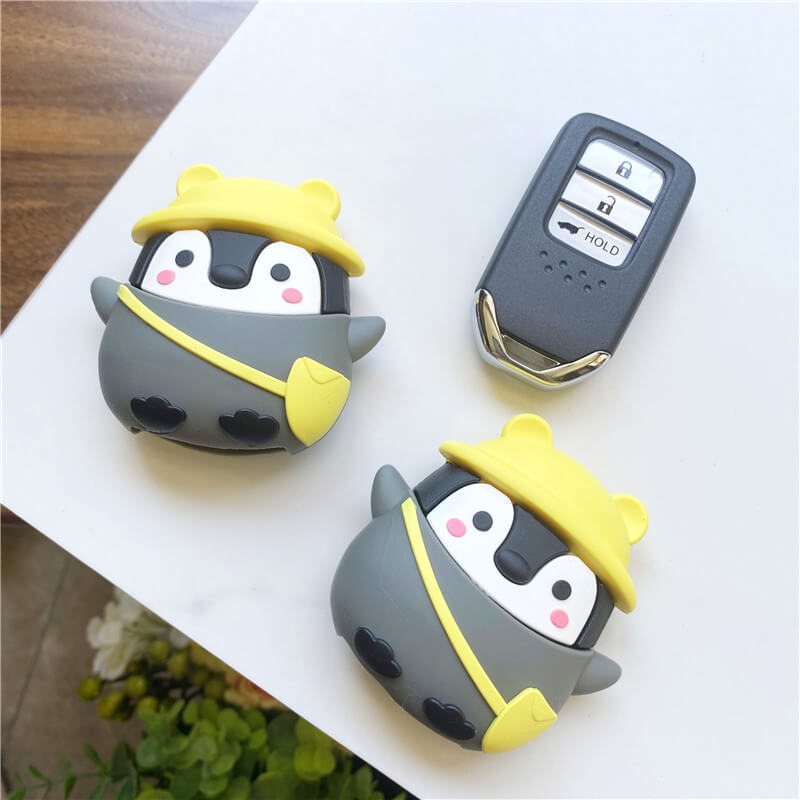 【ホンダ】よちよちペンギン シリコンキーケース〔Aタイプ〕