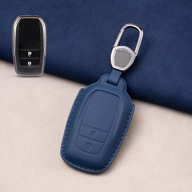 【トヨタ】バックル付きレザーキーケース〔Eタイプ〕