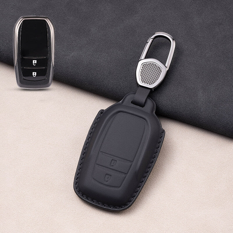 【トヨタ】バックル付きレザーキーケース〔Eタイプ〕