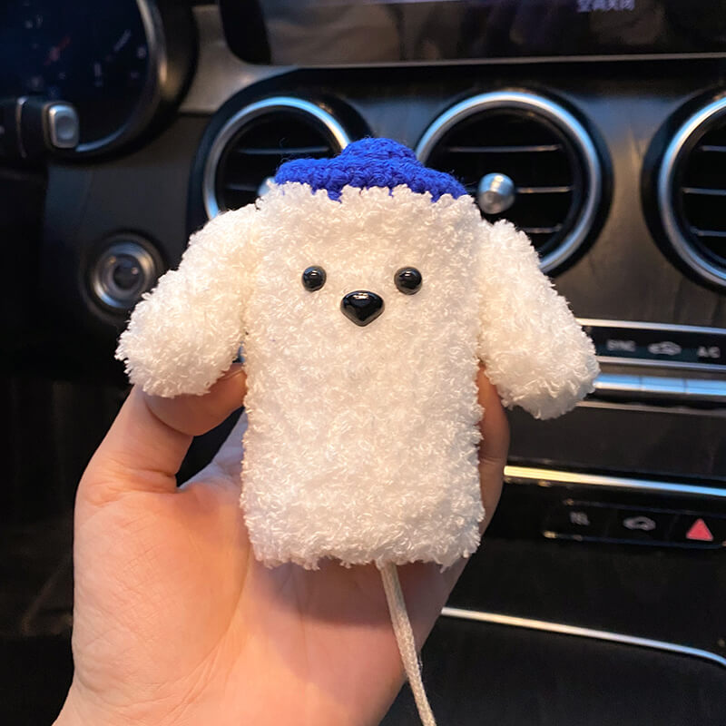 NEW【全車種】もこもこアニマルマスコットキーケース