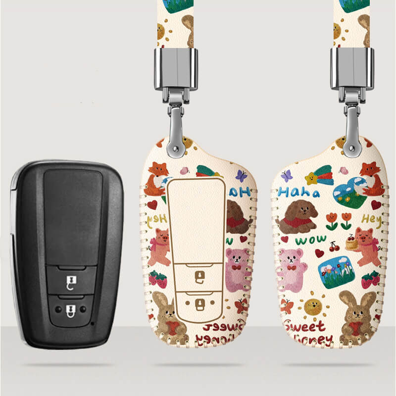 【トヨタ】デフォルメアニマルキーケース〔Fタイプ〕