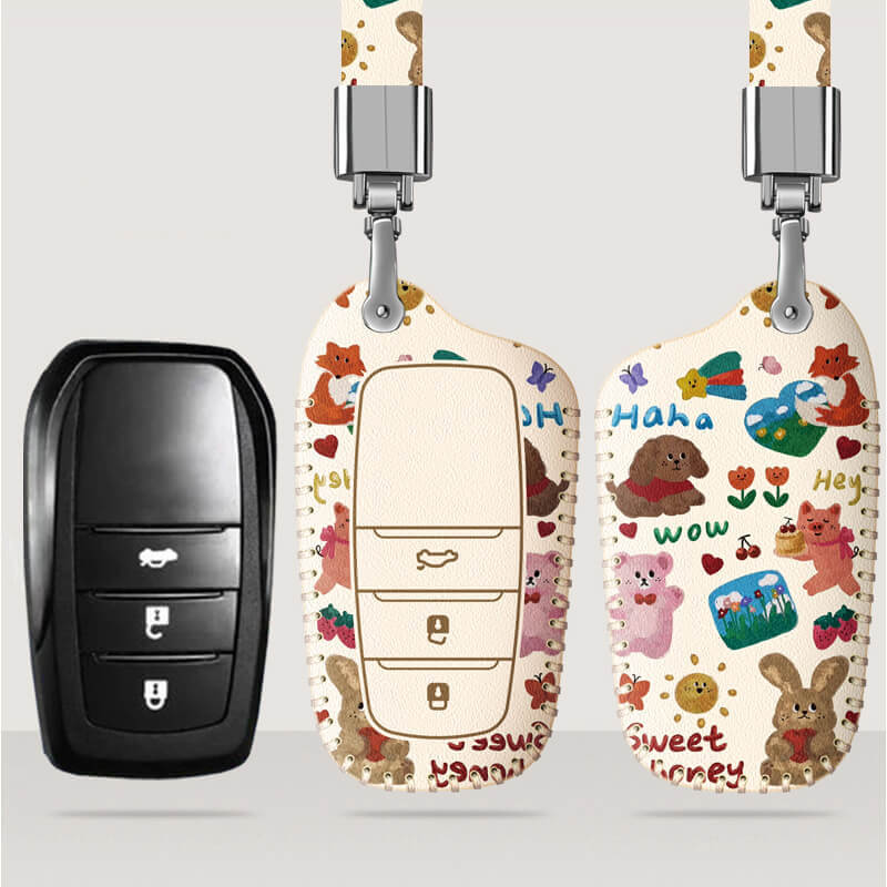 【トヨタ】デフォルメアニマルキーケース〔Eタイプ〕