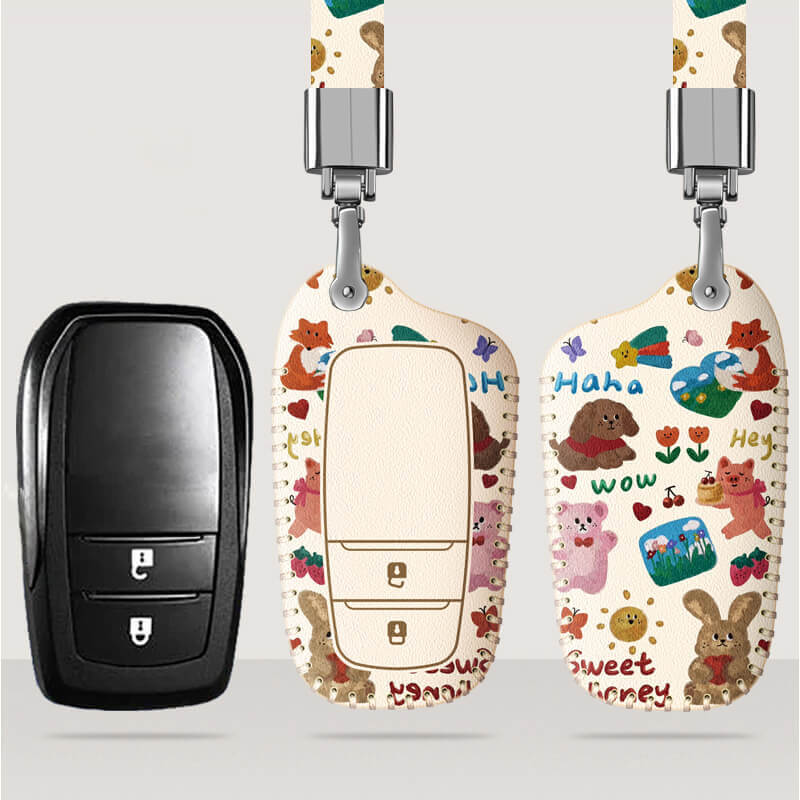 【トヨタ】デフォルメアニマルキーケース〔Eタイプ〕