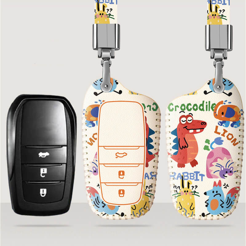 【トヨタ】デフォルメアニマルキーケース〔Eタイプ〕