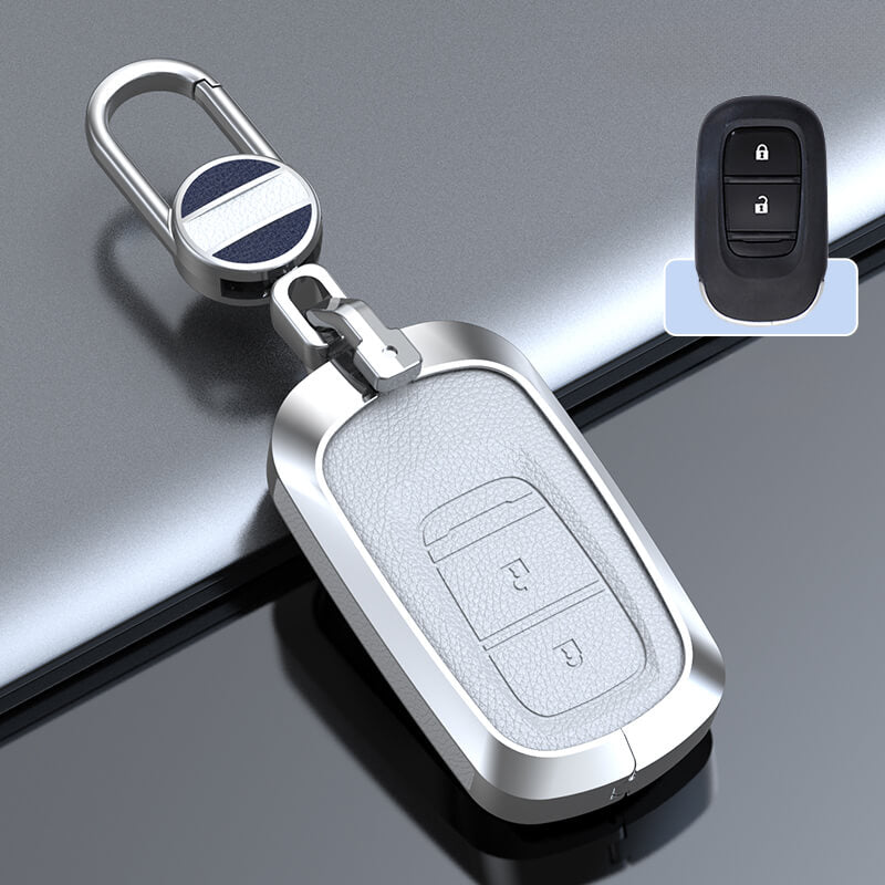 【ホンダ】メタルカバーレザーバックルキーケース〔Bタイプ〕