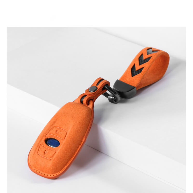 【スバル】ストラップ付きスウェードキーケース〔Bタイプ〕