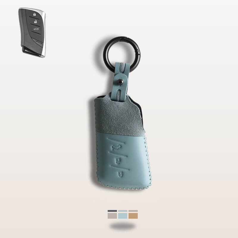 【レクサス】シンプルデザインレザーキーケース〔Aタイプ〕