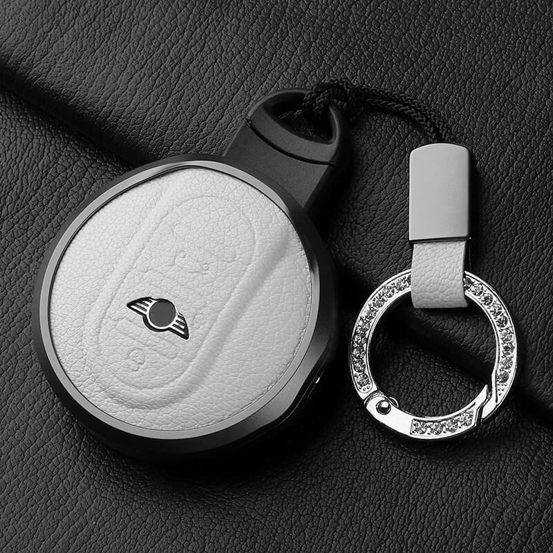 【MINI】メタルフレームレザーキーケース〔Aタイプ〕