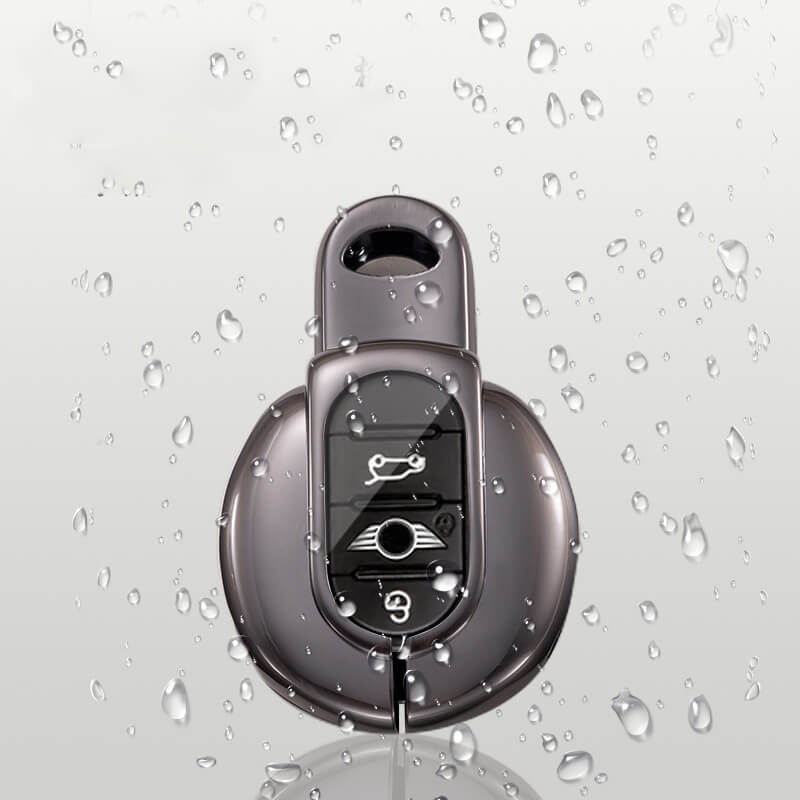 【MINI】ダークカラーラウンドカバーキーケース〔Aタイプ〕