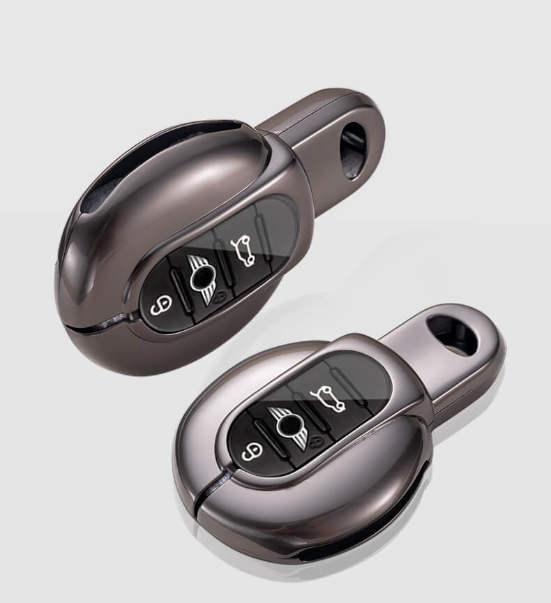 【MINI】ダークカラーラウンドカバーキーケース〔Aタイプ〕