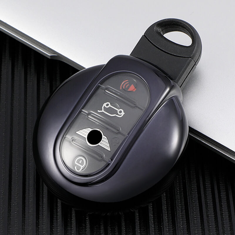 【MINI】TPUカラフルサークルキーケース〔Aタイプ〕