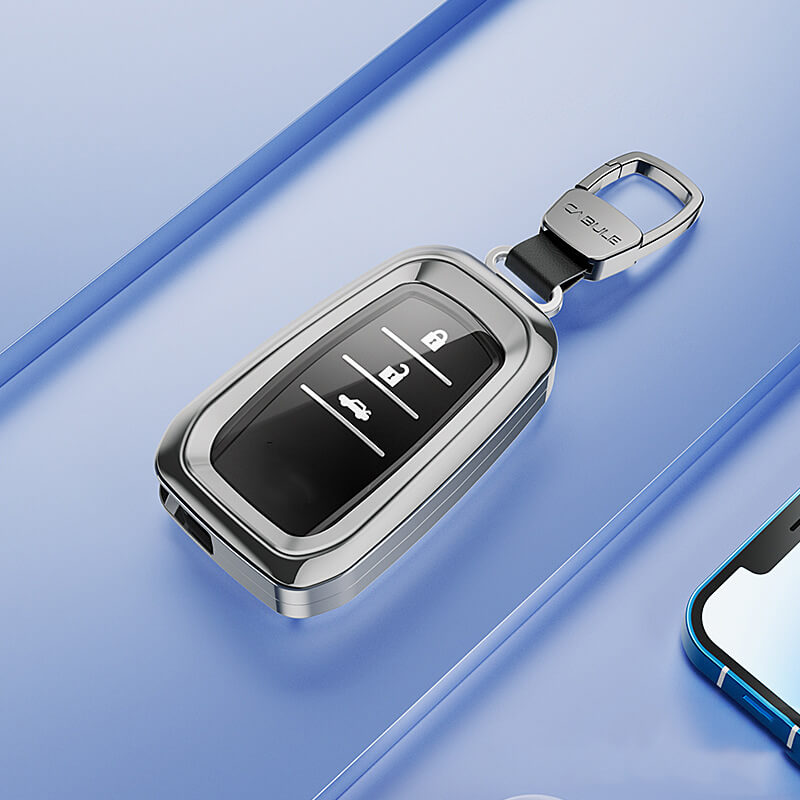 【トヨタ】窓付きメタルカバーキーケース〔Eタイプ〕