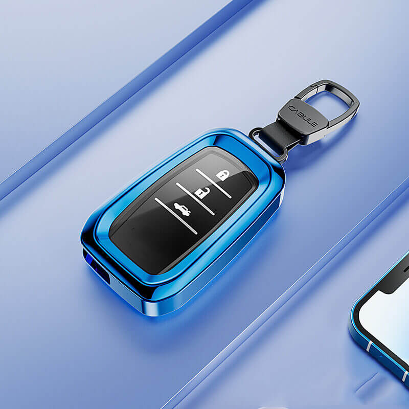 【トヨタ】窓付きメタルカバーキーケース〔Eタイプ〕