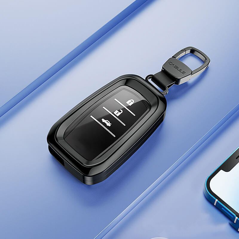 【トヨタ】窓付きメタルカバーキーケース〔Eタイプ〕